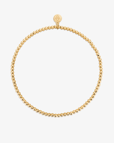 2mm Classic Beaded Bracelet